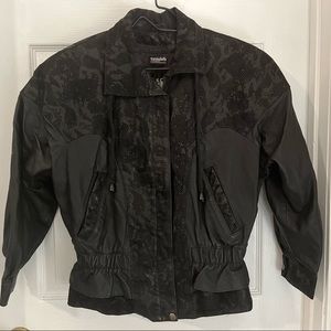 Bada** 80s Leather Jacket